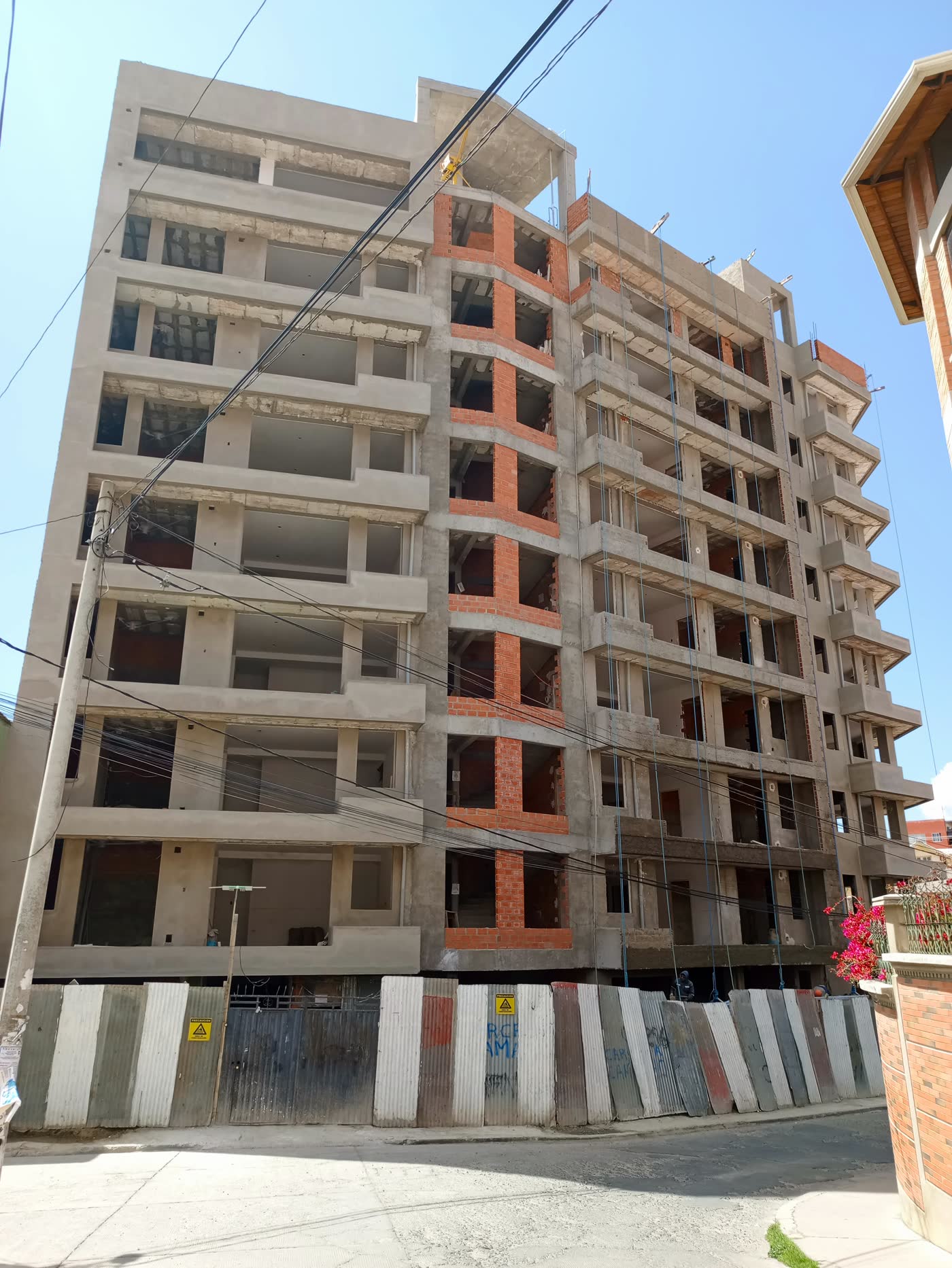 Avance de obra Constructora Casa Nueva