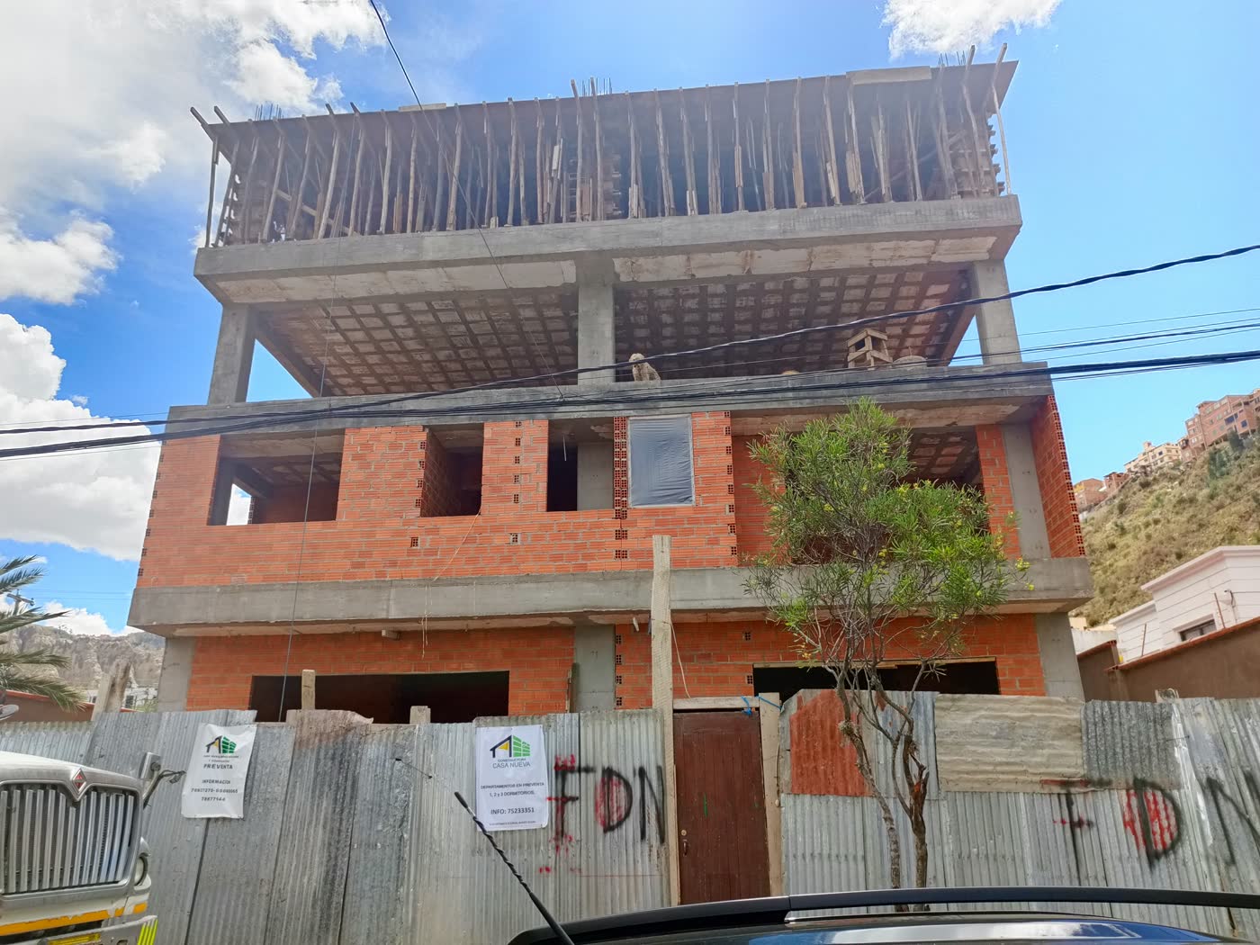Obra en construcción — próxima entrega Constructora Casa Nueva
